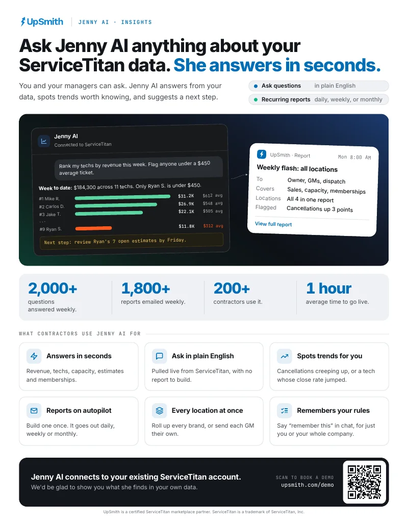 Jenny AI Insights one-pager